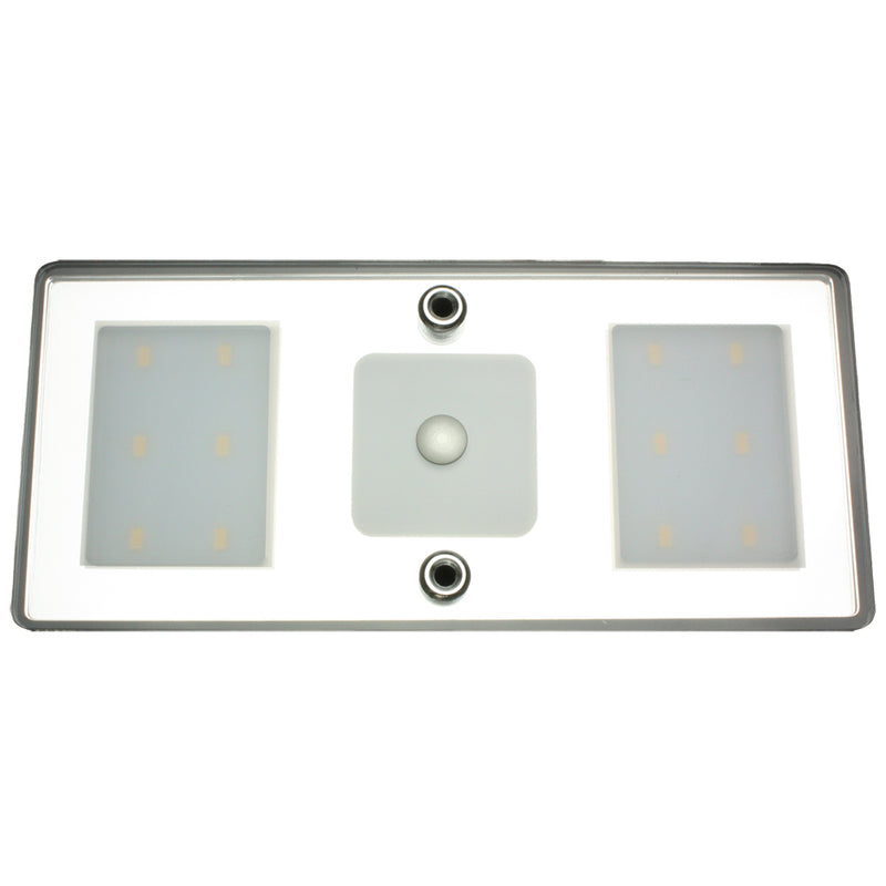 Lunasea LED Ceiling/Wall Light Fixture - Touch Dimming - Warm White - 6W [LLB-33CW-81-OT]-Angler's World