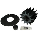 Jabsco Impeller Kit - 12 Blade - Neoprene - 3-" Diameter - Plastic Insert - Double Flat Drive [17370-0001-P]-Angler's World