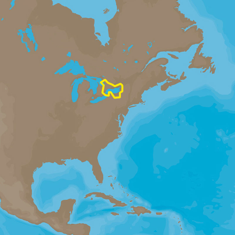 C-MAP 4D NA-D934 Lake Ontario and Trent Severn [NA-D934]-Angler's World