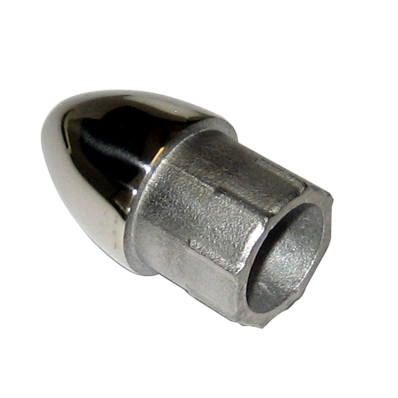 Whitecap Bullet End - 316 Stainless Steel - 7/8" Tube O.D. [6229C]-Angler's World