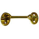 Whitecap Cabin Door Hook - Polished Brass - 3" [S-1402BC]-Angler's World