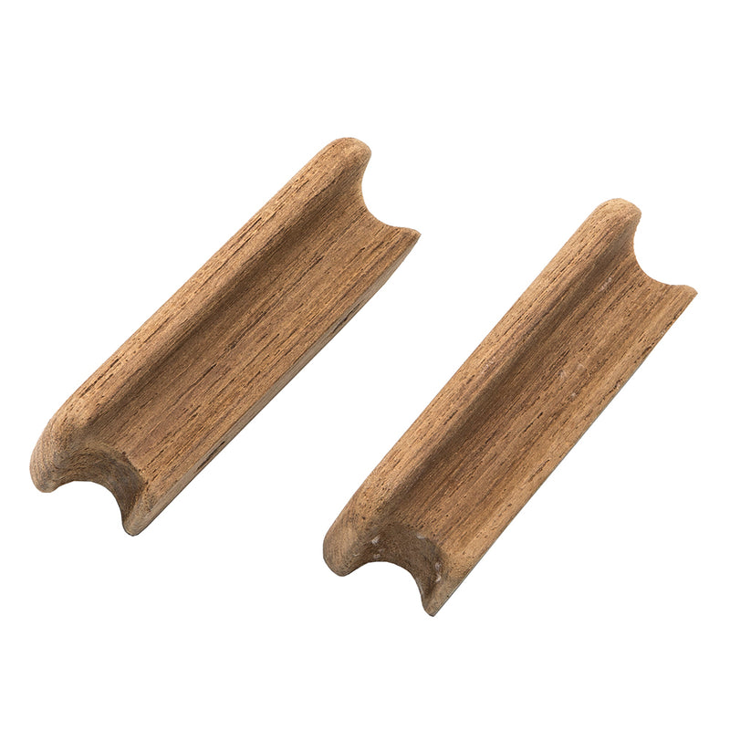 Whitecap Teak Rectangular Drawer Knob - 2-3/4"L - 2 Pack [60131-A]-Angler's World