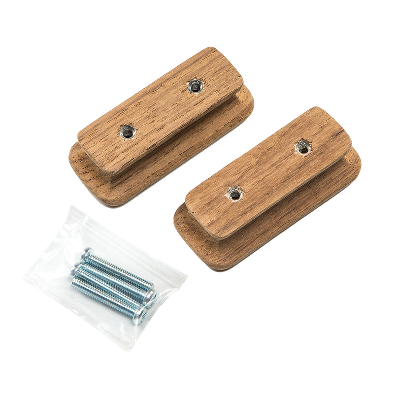 Whitecap Teak Rectangular Drawer Knob - 2-3/4"L - 2 Pack [60131-A]-Angler's World