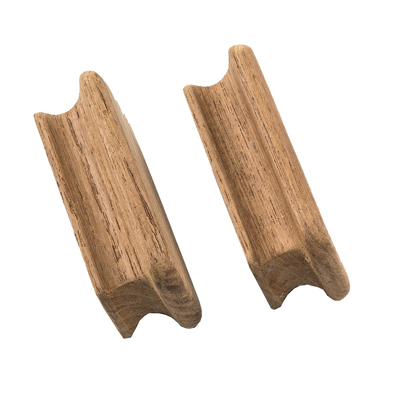 Whitecap Teak Rectangular Drawer Knob - 2-3/4"L - 2 Pack [60131-A]-Angler's World