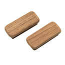 Whitecap Teak Rectangular Drawer Knob - 2-3/4"L - 2 Pack [60131-A]-Angler's World