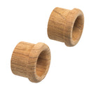 Whitecap Teak Finger Pull - 5/8" Barrel Length - 2 Pack [60145-A]-Angler's World