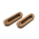 Whitecap Teak Oblong Drawer Pull - 4-1/16"L - 2 Pack [60124-A]-Angler's World