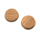 Whitecap Teak Round Drawer Pull - 1-3/8" Round - 2 Pack [60127-A]-Angler's World