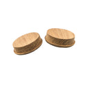 Whitecap Teak Round Drawer Pull - 1-3/8" Round - 2 Pack [60127-A]-Angler's World