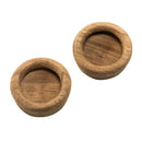 Whitecap Teak Round Drawer Pull - 1-3/8" Round - 2 Pack [60127-A]-Angler's World