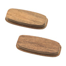 Whitecap Teak Rectangular Drawer Pull - 3-1/4"L - 2 Pack [60135-A]-Angler's World