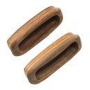 Whitecap Teak Rectangular Drawer Pull - 3-1/4"L - 2 Pack [60135-A]-Angler's World