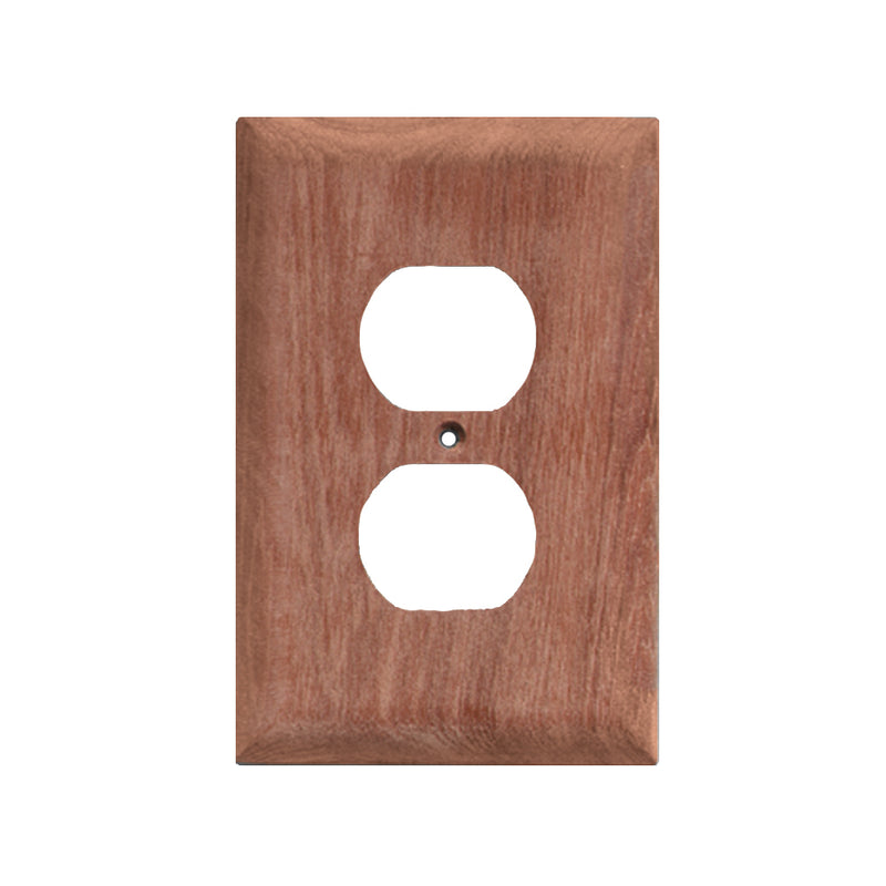 Whitecap Teak Outlet Cover/Receptacle Plate [60170]-Angler's World