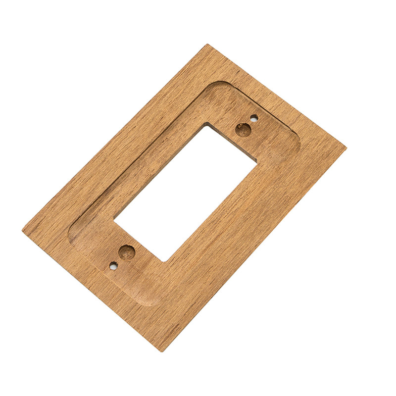 Whitecap Teak Ground Fault Outlet Cover/Receptacle Plate [60171]-Angler's World