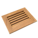 Whitecap Teak Louvered Insert - 7-1/2" x 9-1/8" x 3/4" [60712]-Angler's World