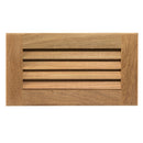 Whitecap Teak Louvered Insert - 6-3/8" x 11-3/16" x 3/4" [60714]-Angler's World