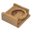 Whitecap Teak Folding Drink Holder [62601]-Angler's World
