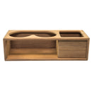 Whitecap Teak Two Insulated Drink/Binocular Rack w/Tray [62616]-Angler's World
