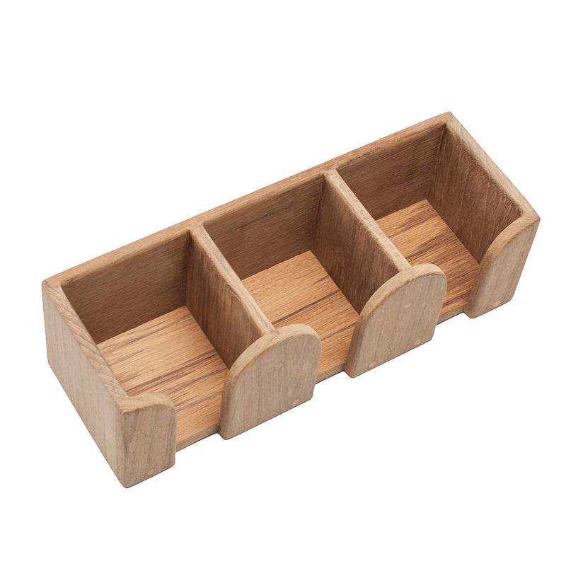 Whitecap Teak THree Mug Rack [62410]-Angler's World