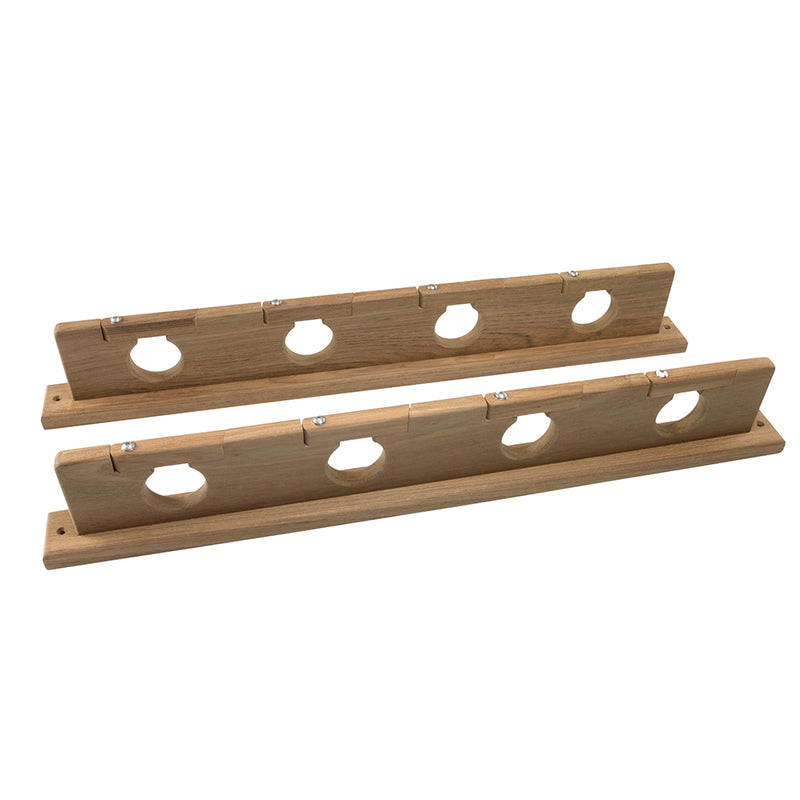 Whitecap Teak Lock-In Four-Rod Storage Rack [60620]-Angler's World