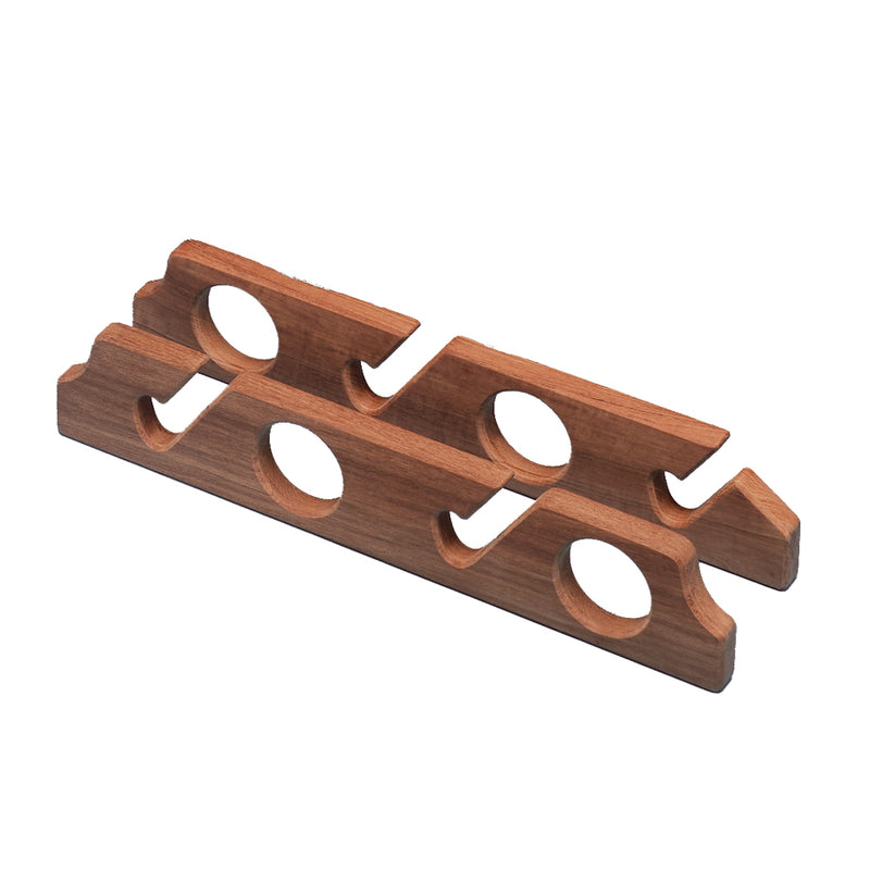 Whitecap Teak Four-Rod Storage Rack - Pair [60612]-Angler's World