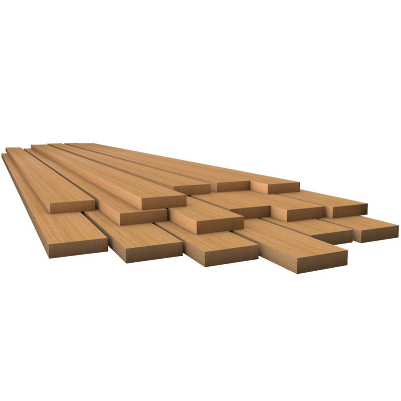 Whitecap Teak Lumber - 3/8" x 5-3/4" x 12" [60808]-Angler's World