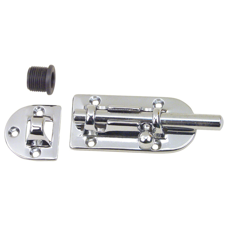 Perko 3" Chrome Barrel Bolt [0947DP1CHR]-Angler's World