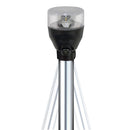 Attwood LED Articulating All Around Light - 24" Pole [5530-24A7]-Angler's World