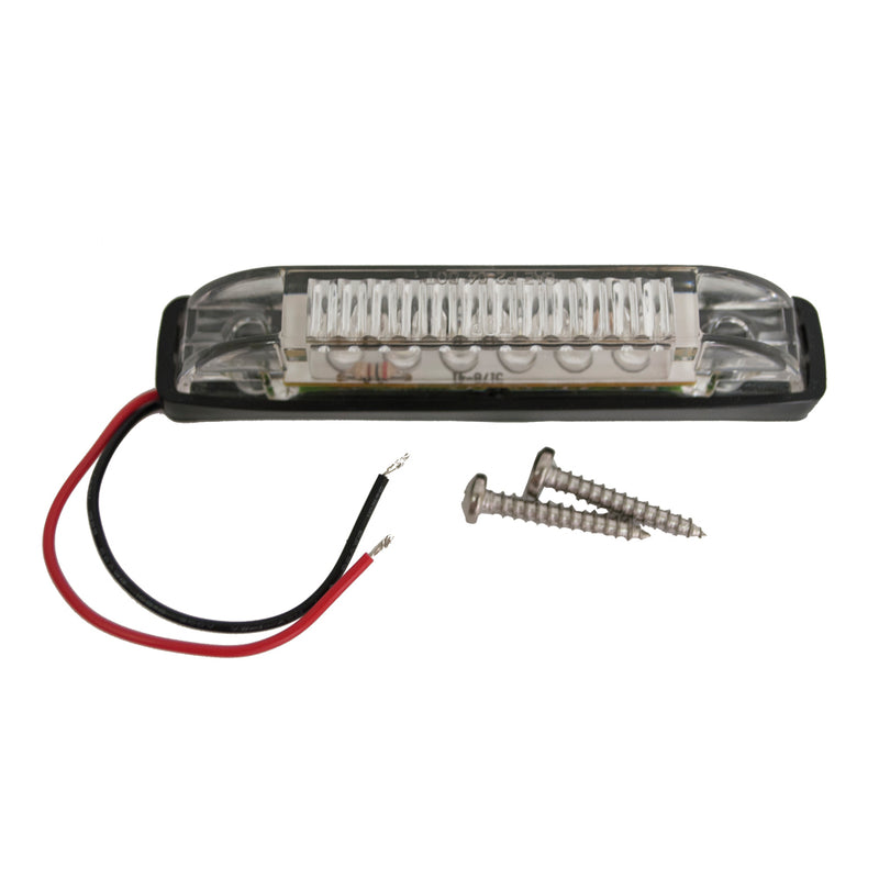 Attwood 4" LED Utility Courtesy Light - 12V [6355W7]-Angler's World