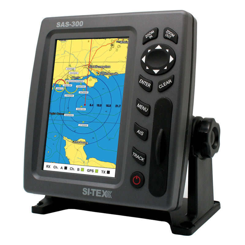 SI-TEX SAS-300 AIS Class B AIS Transceiver w/Internal GPS Antenna [SAS-300-1]-Angler's World