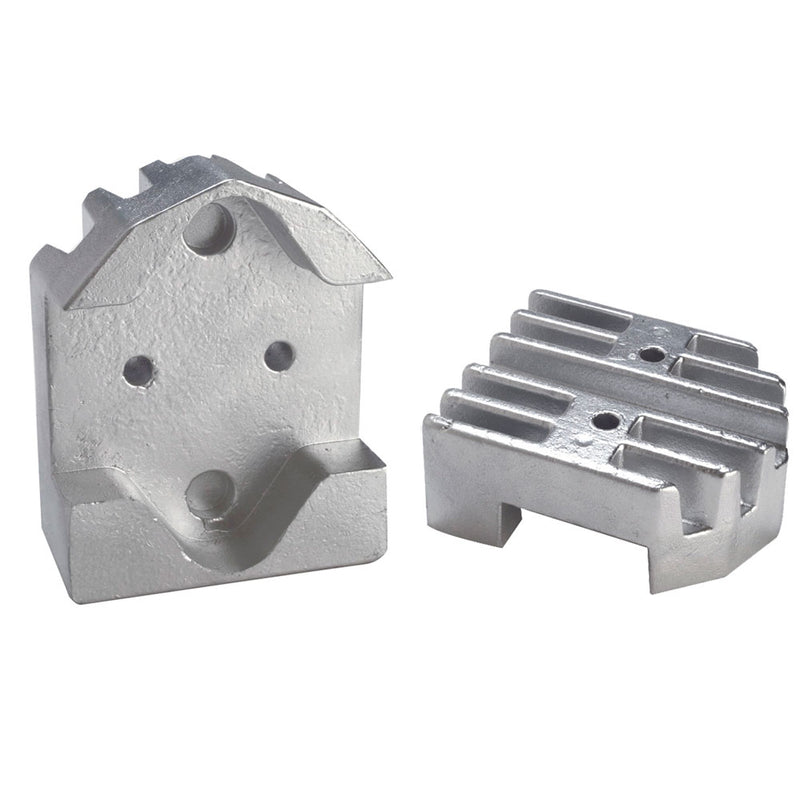 Tecnoseal Gimbal Block Anode - Zinc Finned [00806]-Angler's World