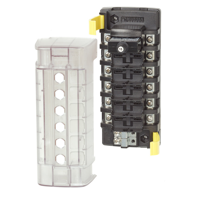 Blue Sea 5050 ST CLB Circuit Breaker Block - 6 Position [5050]-Angler's World