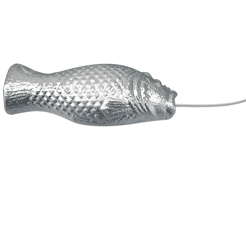 Tecnoseal Grouper Suspended Anode w/Cable & Clamp - Zinc [00630FISH]-Angler's World