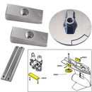 Tecnoseal Anode Kit w/Hardware - Mercury Verado 4 - Zinc [20814]-Angler's World
