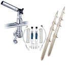 Rupp Z-30 Top Gun Outrigger Kit w/18' Poles & Complete Single Line Rigging Kit w/Klickers Release Clips [Z30-TPGN-18T]-Angler's World