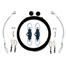 Rupp Single Rigging Kit w/Nok-Outs - Black Mono 160' Lines [CA-0025-MO]-Angler's World