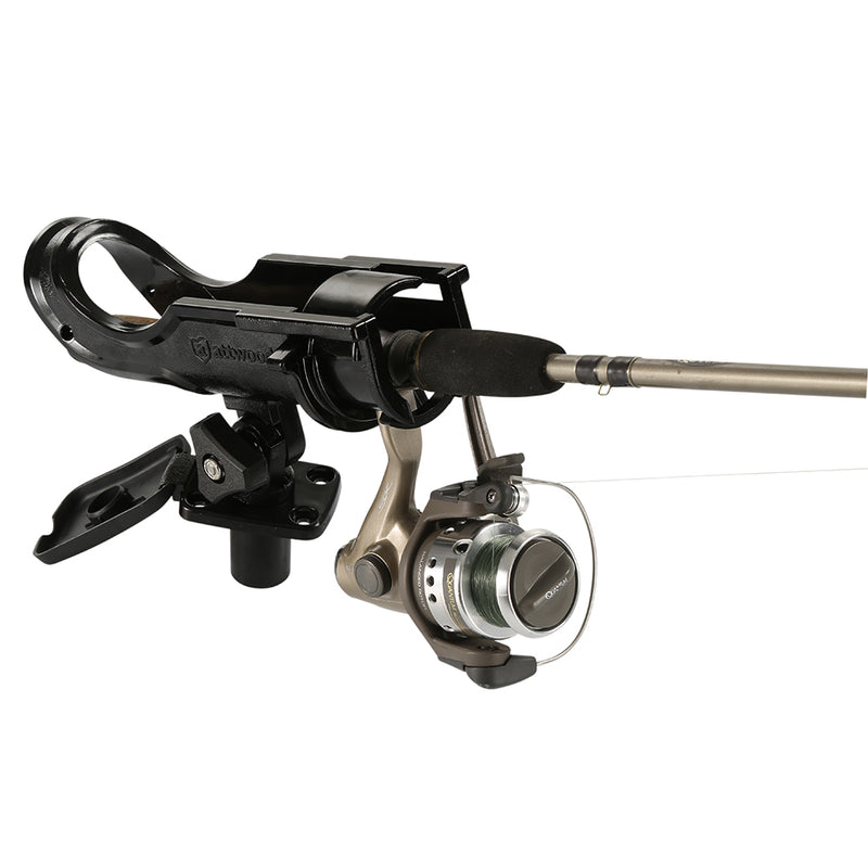 Attwood Heavy Duty Adjustable Rod Holder w/Flush Mount [5014-4]-Angler's World