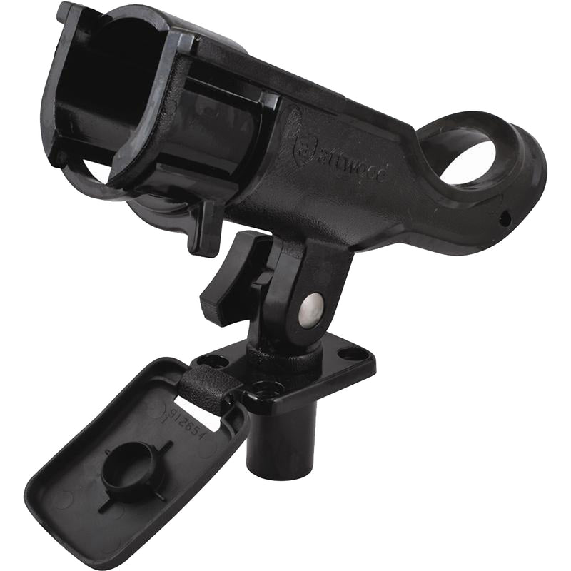 Attwood Heavy Duty Adjustable Rod Holder w/Flush Mount [5014-4]-Angler's World