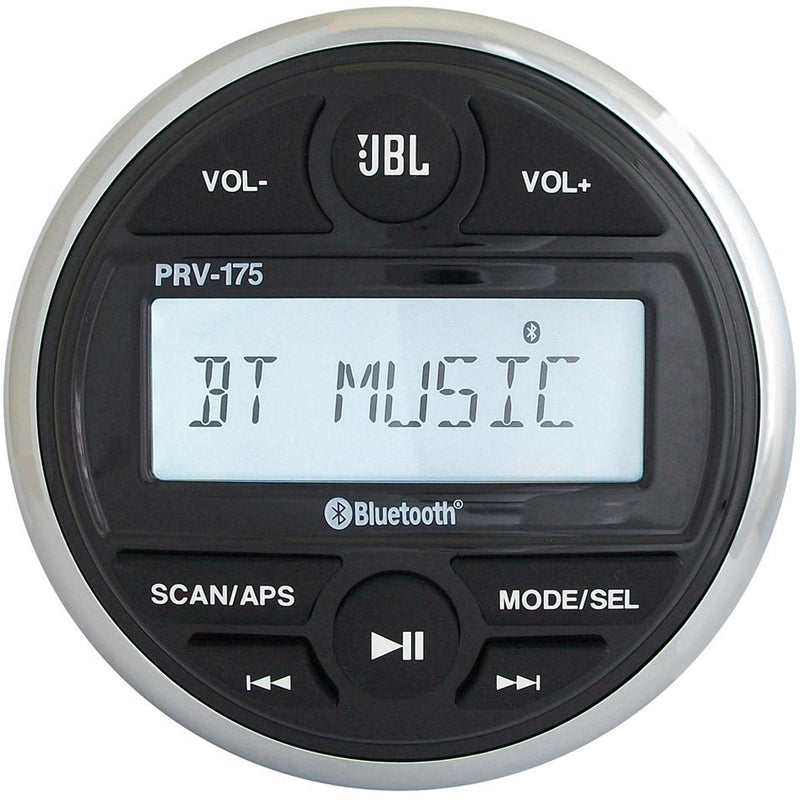 JBL PRV 175 AM/FM/USB/Bluetooth Gauge Style Stereo [JBLPRV175]-Angler's World