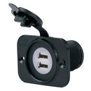 Marinco SeaLink Deluxe Dual USB Charger Receptacle [12VDUSB]-Angler's World