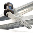 C.E. Smith 4" Adjustable Keel Roller Assembly f/2" Tongue - Black [32005G]-Angler's World