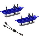 Navico StructureScanHD Sonar Stainless Steel Thru-Hull Transducer (Pair) w/Y-Cable [000-11460-001]-Angler's World