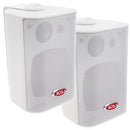 Boss Audio 4" MR4.3W Box Speakers - White - 200W [MR4.3W]-Angler's World