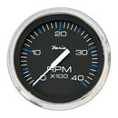 Faria Chesapeake Black 4" Tachometer - 4000 RPM (Diesel) [33742]-Angler's World