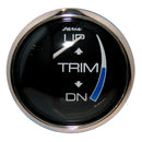 Faria Chesapeake Black 2" Trim Gauge (J/E/Suzuki Outboard) [13709]-Angler's World