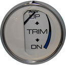 Faria Chesapeake White SS 2" Trim Gauge (J/E/Suzuki Outboard) [13809]-Angler's World