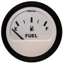 Faria Euro White 2" Fuel Level Gauge (E-1/2-F) [12901]-Angler's World