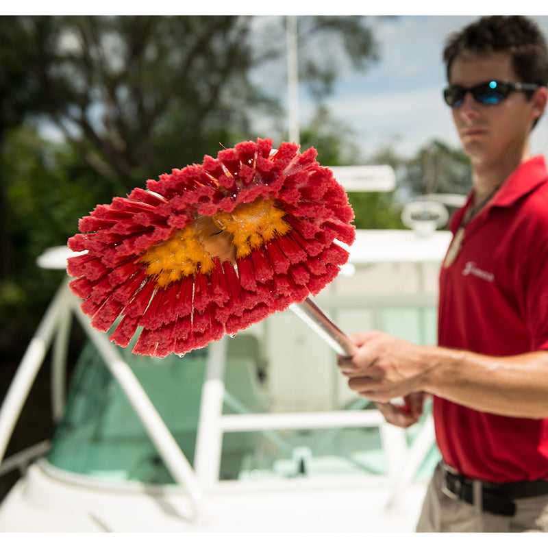 Shurhold 6" Combo Deck Brush - Soft & Medium [965]-Angler's World