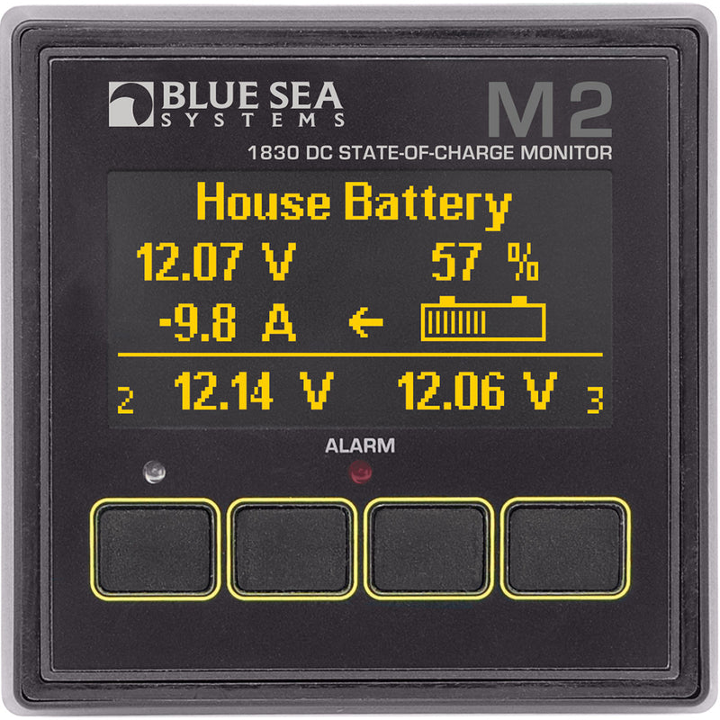 Blue Sea 1830 M2 DC SoC State of Charge Monitor [1830]-Angler's World