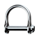 Ronstan Wide Dee Shackle - 1/8" Pin - 15/32"L x 11/32"W [RF1850S]-Angler's World